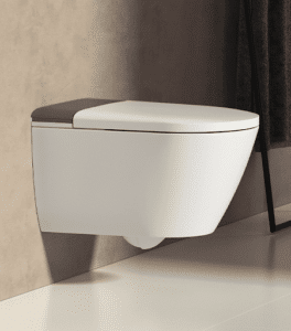 Techobath wall-hung shower toilet