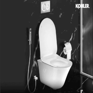 Kholer’s wall-hung toilet 